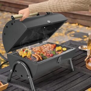 Portable Double BBQ Grill