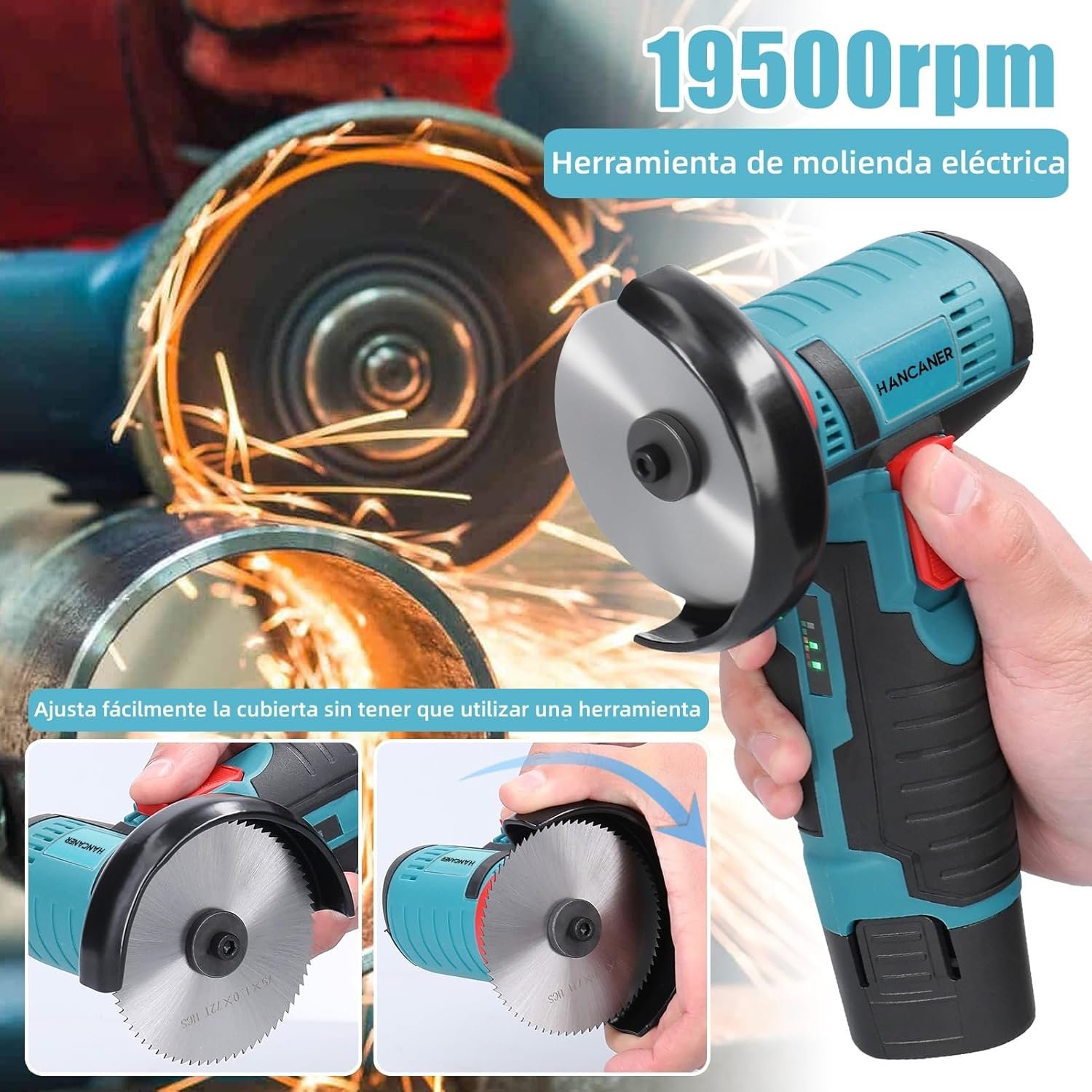 Electric Mini Angle Grinder