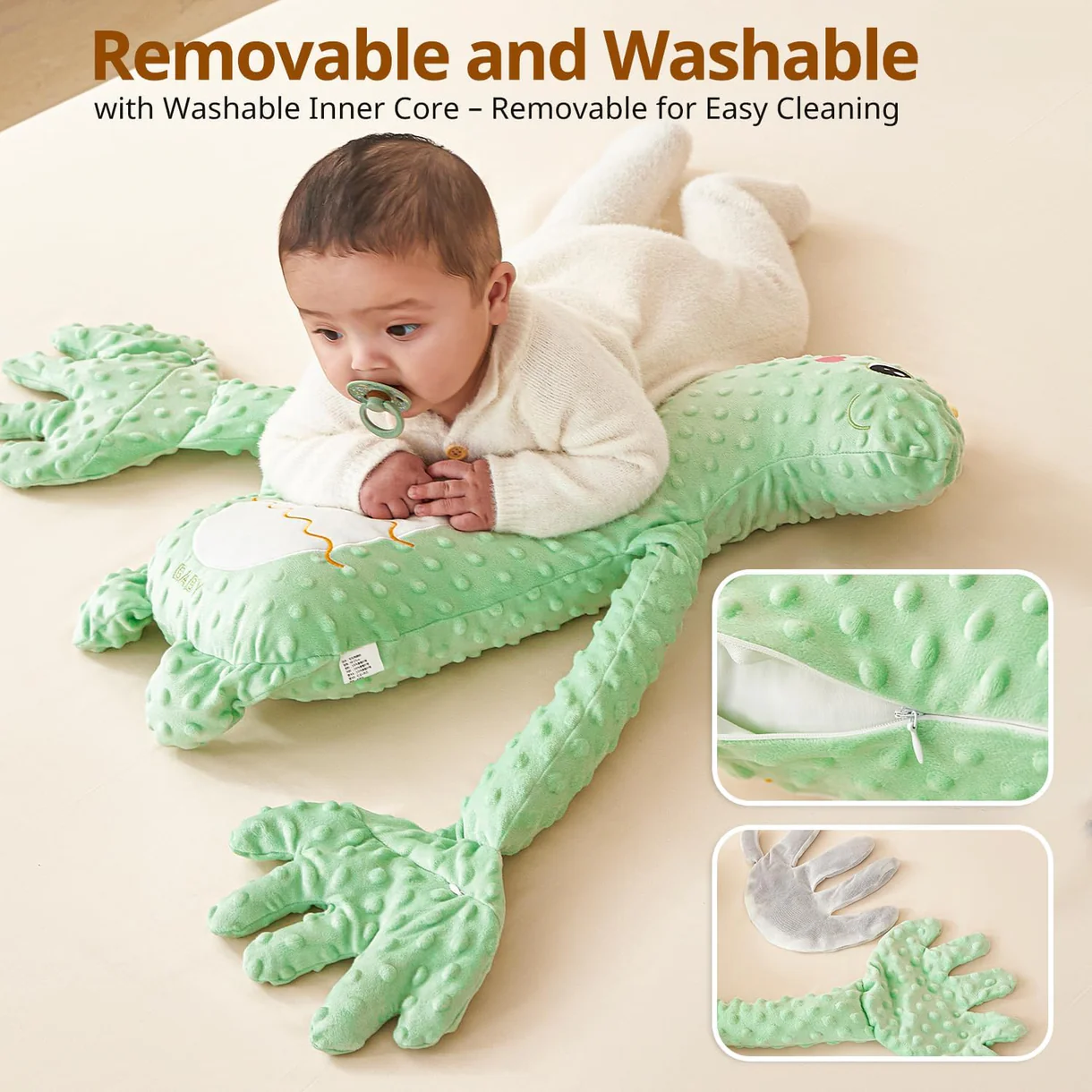 baby sleep-soothing toy designed to mimic the feeling of being held and patted by a parent