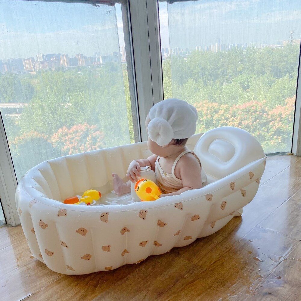 Inflatable Baby Bathtub – Safe & Comfortable Bath Time